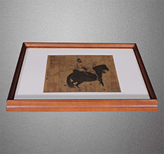 广东书画装裱配框服务案例